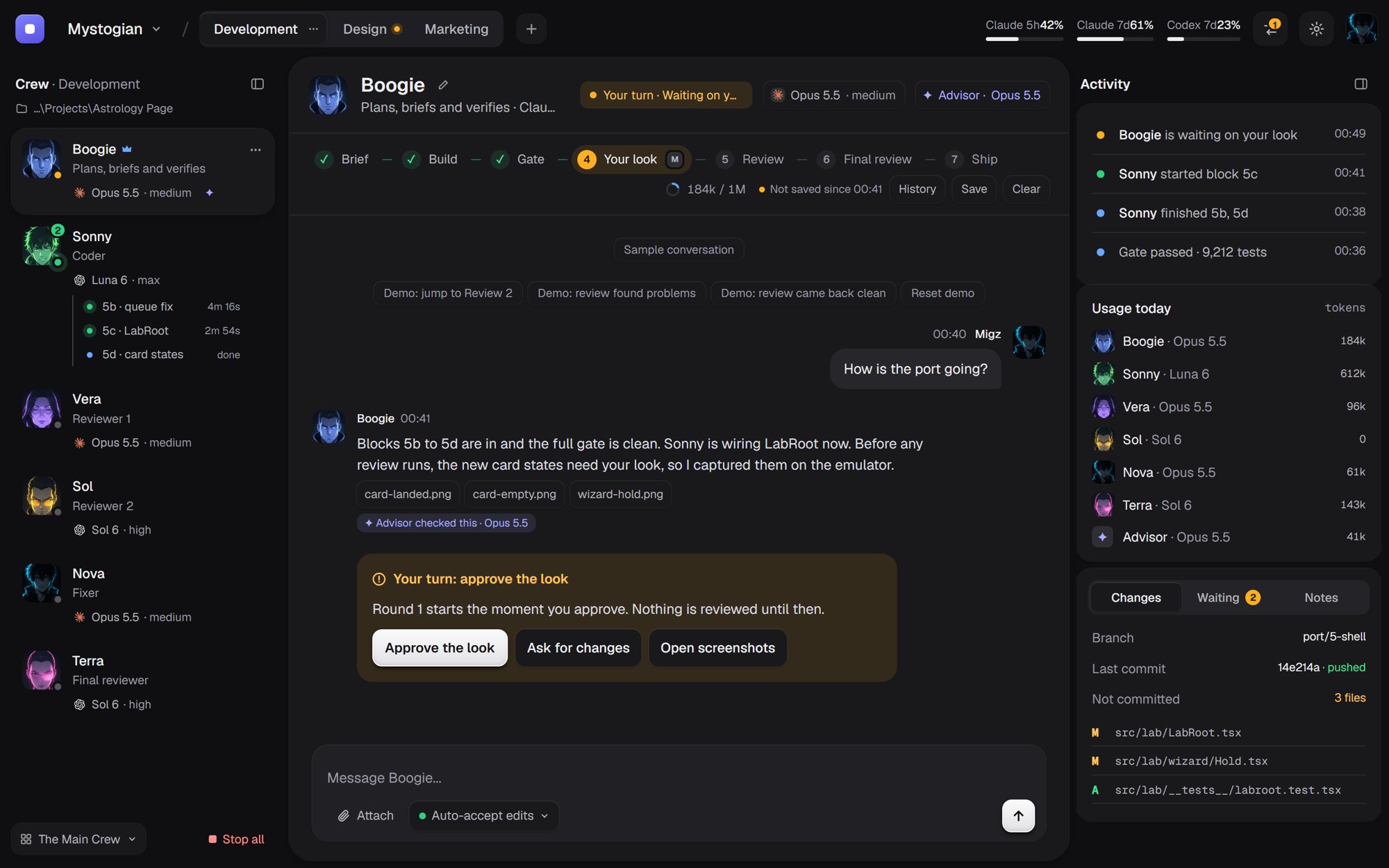 Command Center desktop app