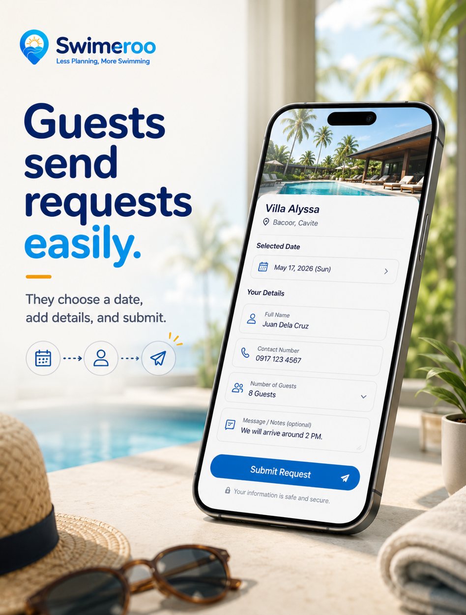 Guests send requests easily